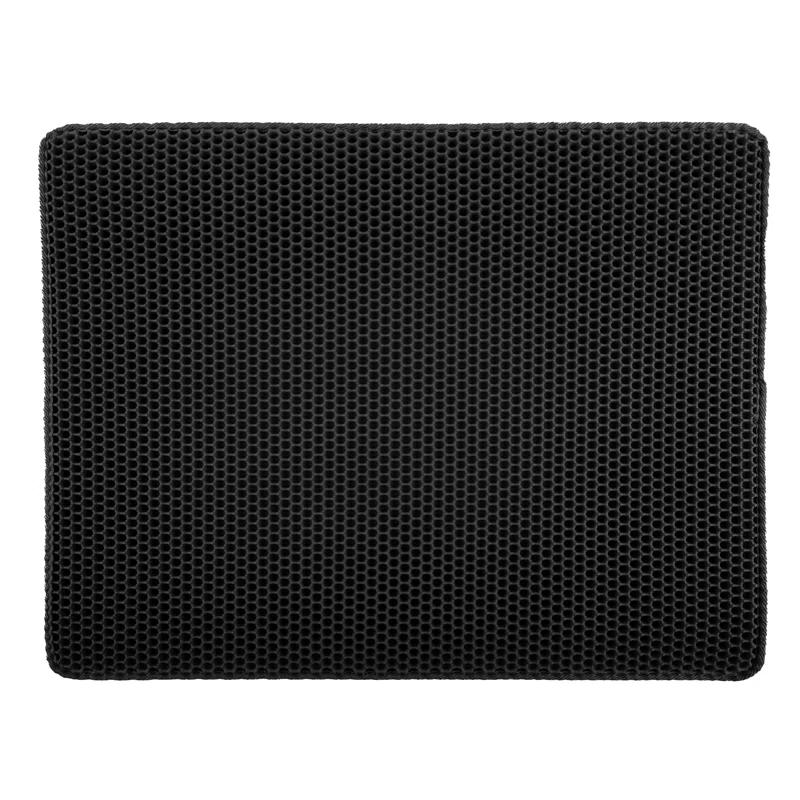 Petmaker Cat Litter Mat - 30x24 Waterproof Litter Box Mat with Dual-Layer Honeycomb Design for Trapping Litter - Slip-Resistant Cat Mat