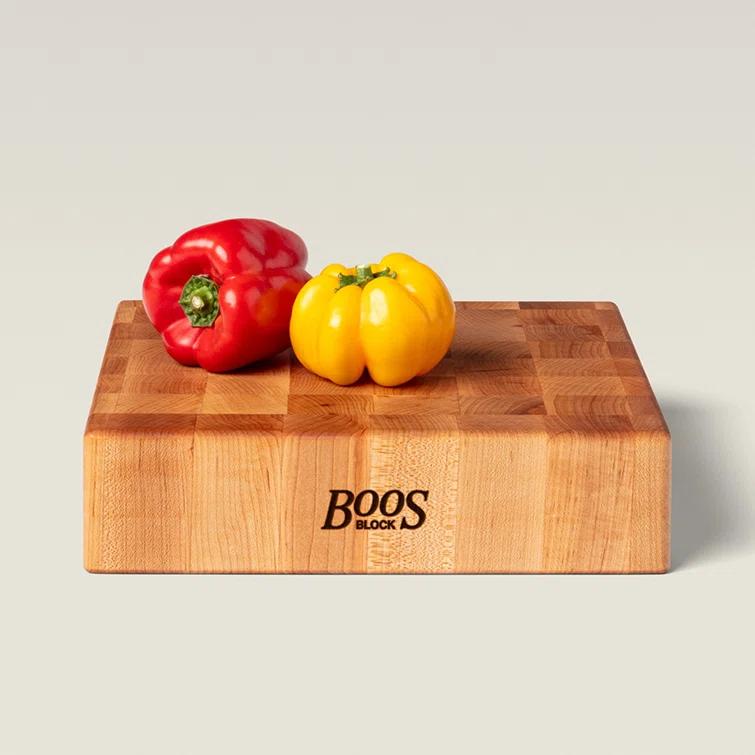 John Boos John Boos Chinese Cutting Board 3" End Grain Reversible