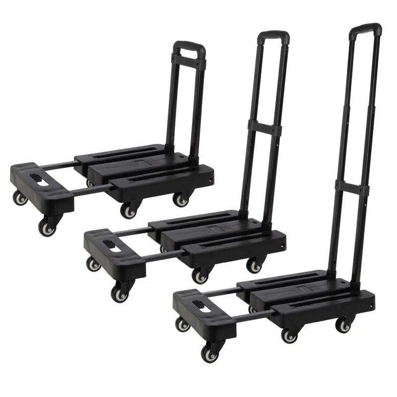 Stalwart Stalwart 500lb Max Folding Hand Truck Dolly Cart
