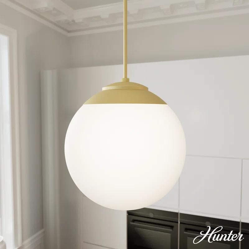 Hunter Fan Hepburn 1 - Light Sphere Globe Pendant