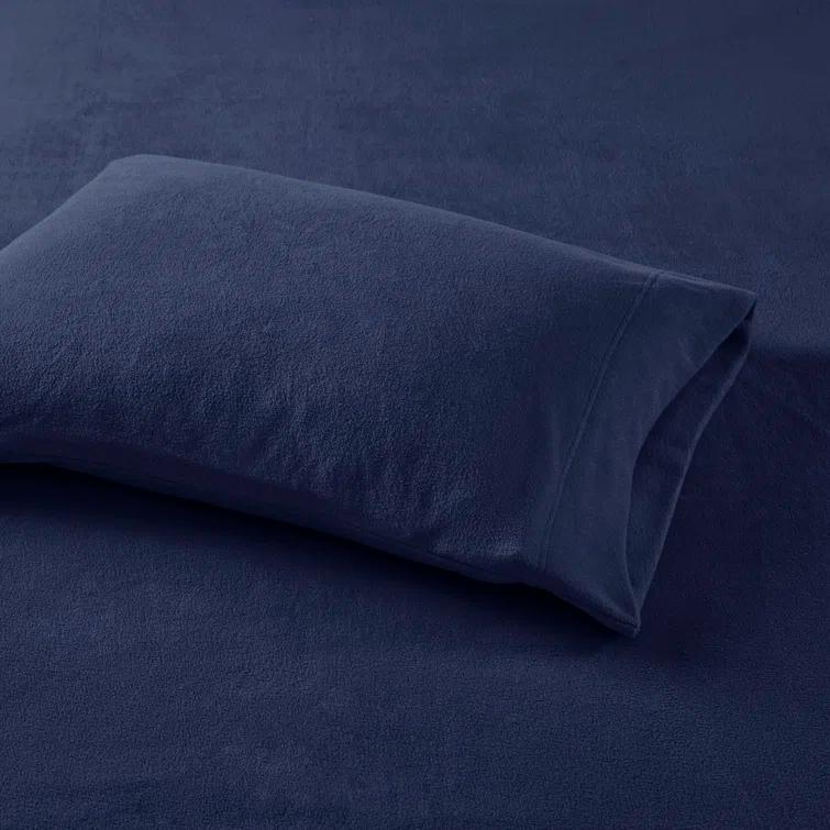 Madison Park Micro Fleece Sheet Set & Reviews | Wayfair