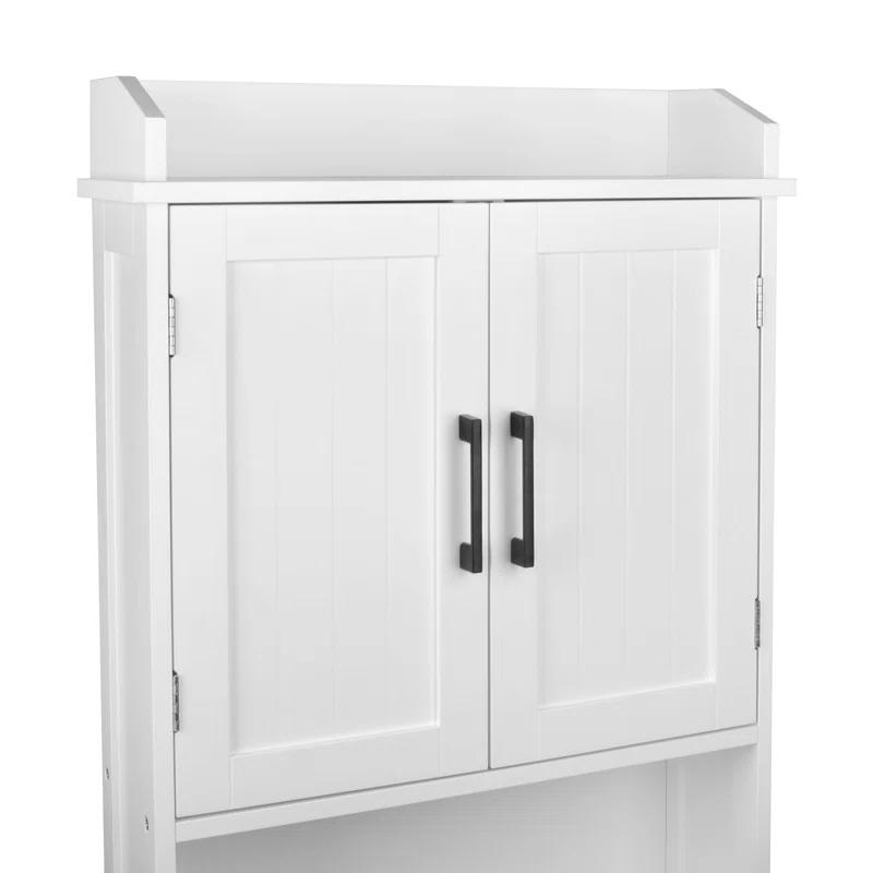 DeerValley Bathroom Freestanding Over the Toilet Storage Cabinet, White & Reviews | Wayfair
