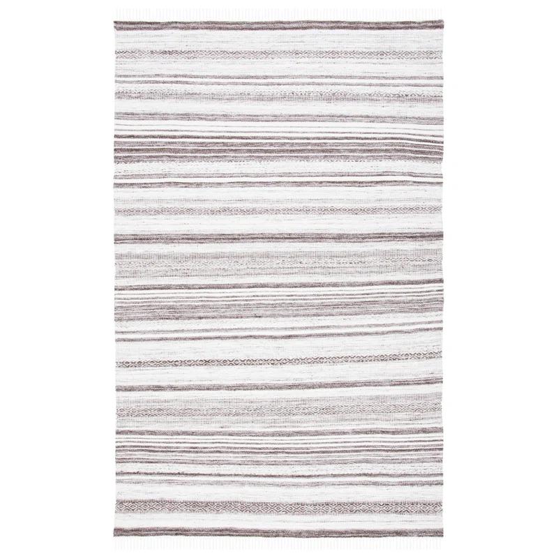 Foundry Select Striped Kilim Flat Weave Performance Striped Rug