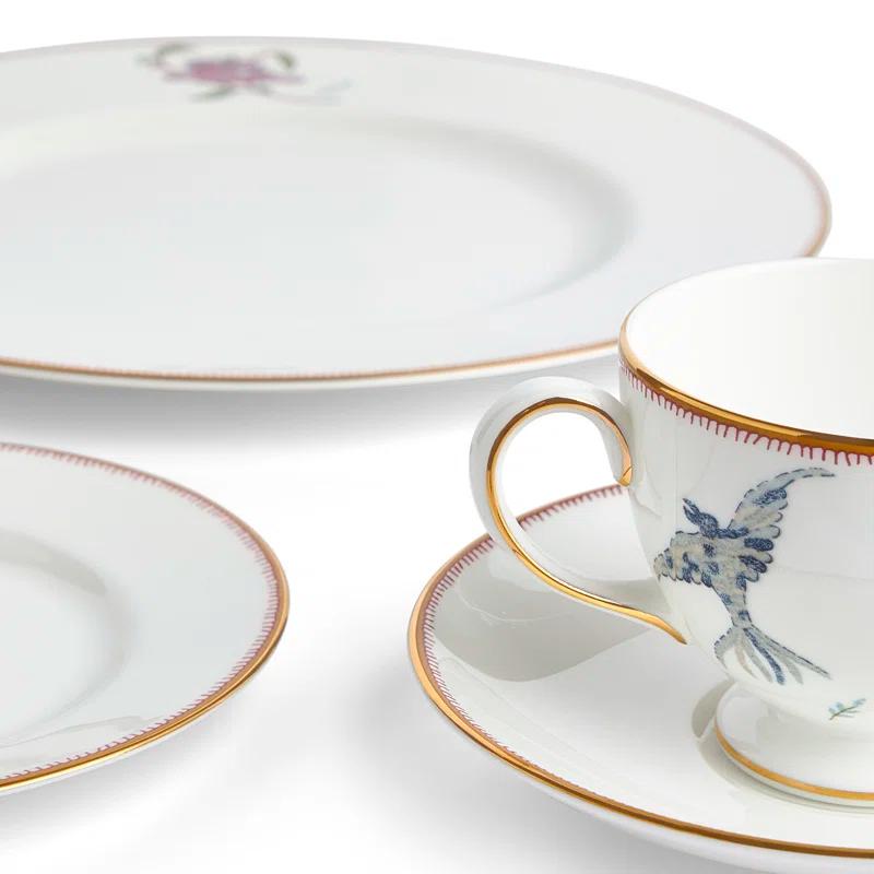 Wedgwood Kit Kemp Mythical Creatures 5 Piece Bone China Place Setting Set, Service for 1 | Wayfair