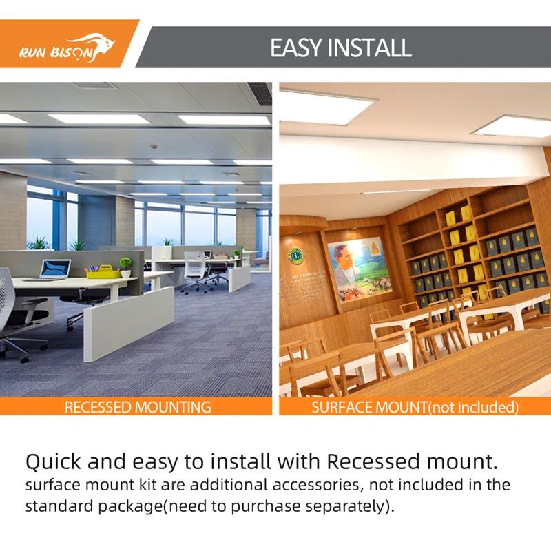 Dimmable LED Flat Panel Light