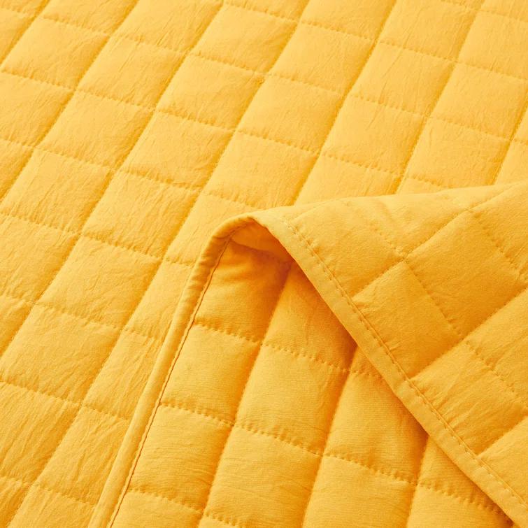 Peace Nest Stroman Quilted Microfiber Coverlet Set