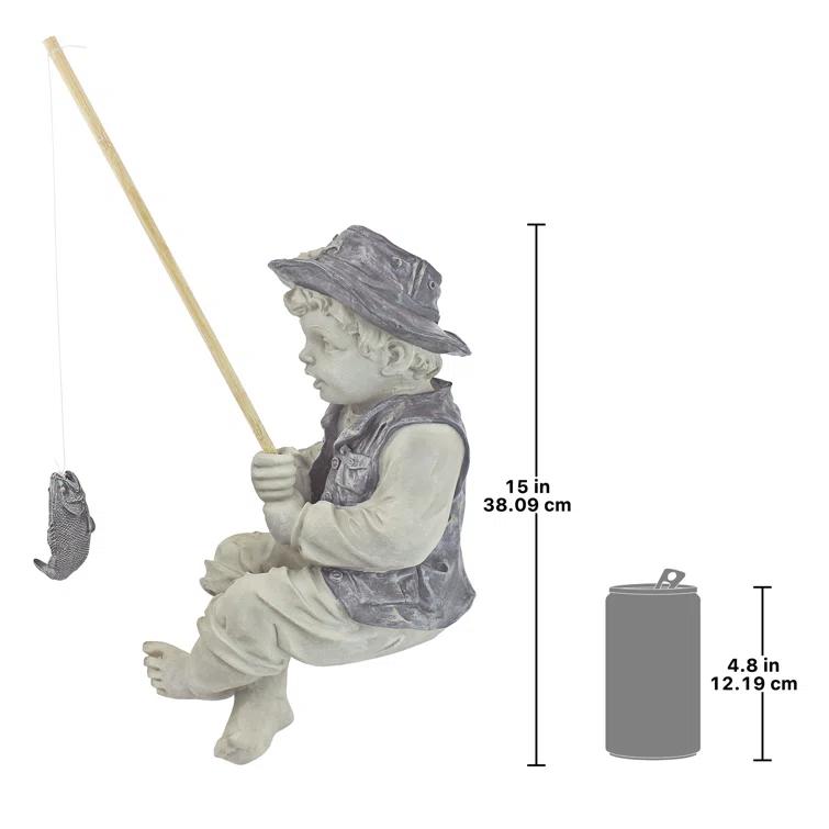 Design Toscano Frederic The Little Fisherman of Avignon Statue