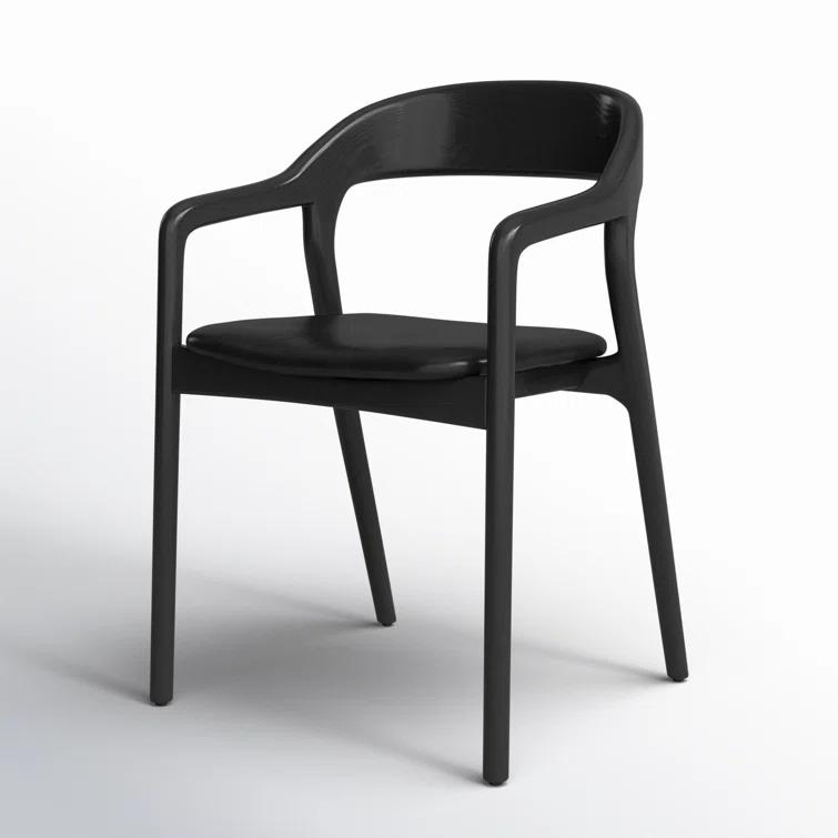 Kayla Leather Dining Armchair