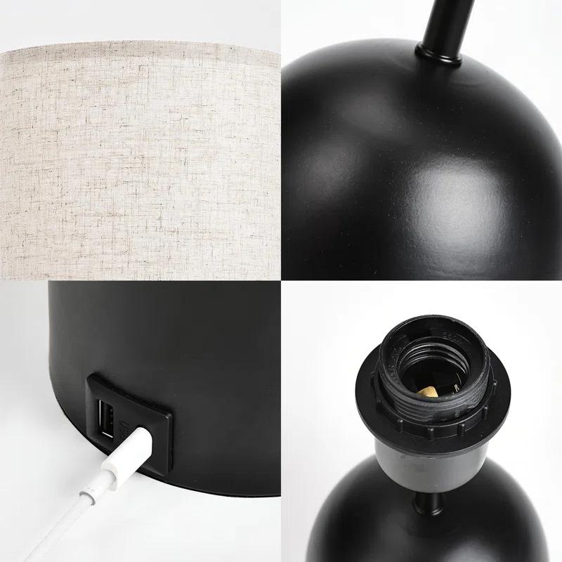 Latitude Run® Touch Control Table Lamps Set Of 2 Dimmable Lamps For Nightstand Bedside Bedroom | Wayfair