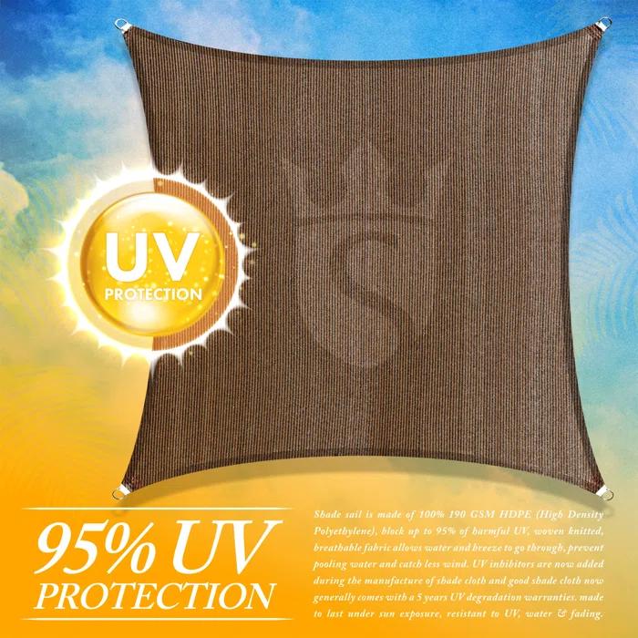 Royal Shade Royal Shade Rectangle 200 GSM Sun Shade Sail