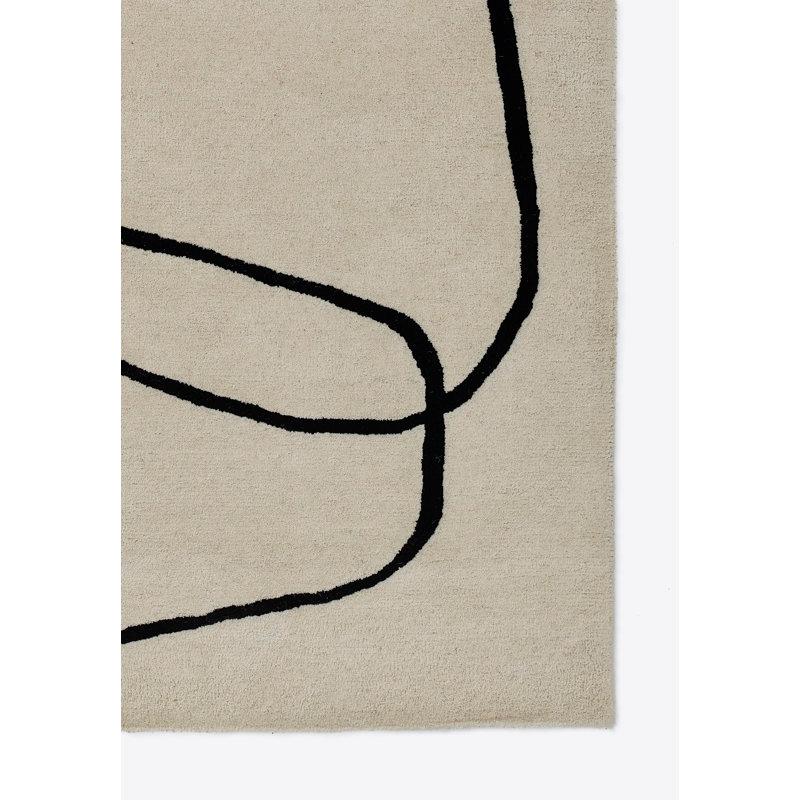 Shayla Hand-Tufted Wool Rug - White / 8' x 10'