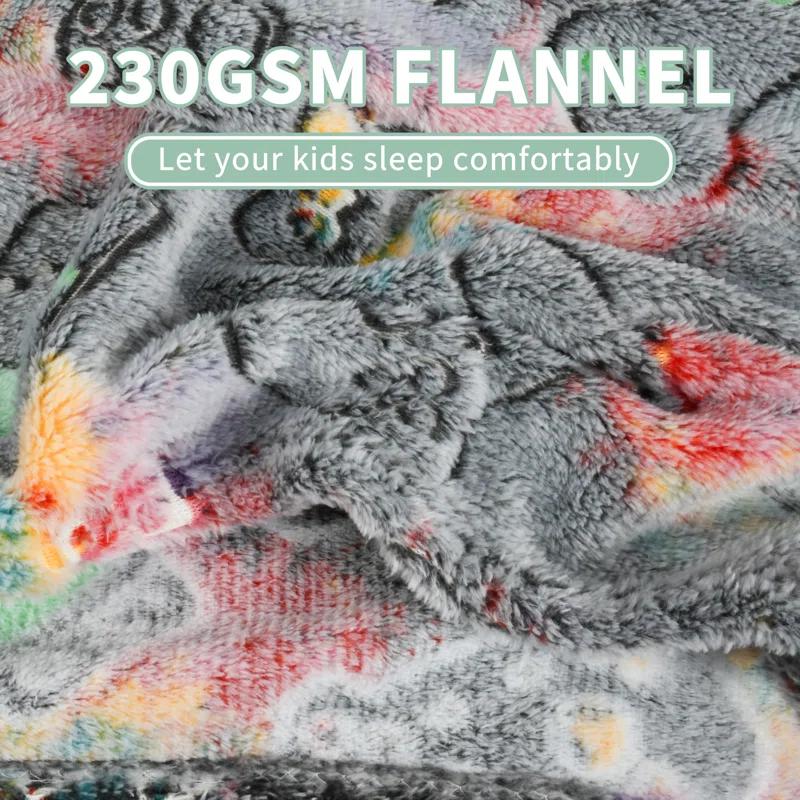 Catalonia Catalonia Glow in The Dark Throw Blanket for Kids