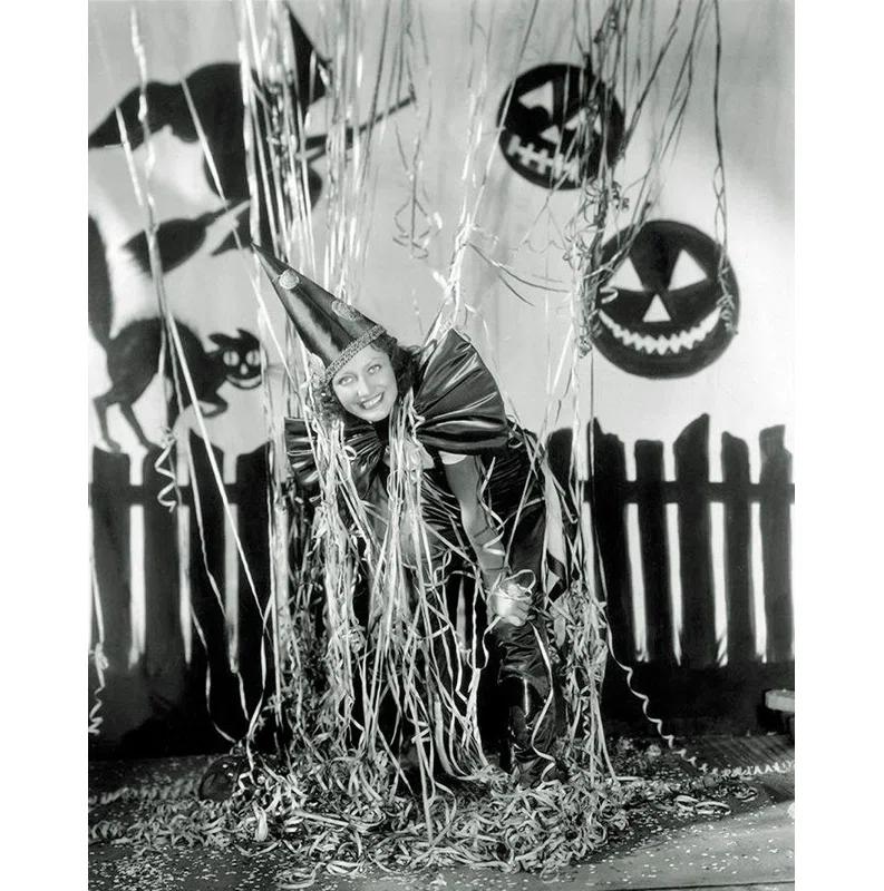 The Holiday Aisle® The Holiday Aisle® Hollywood Photo Archive Gallery Wrapped Canvas Art Titled: Halloween, Joan Crawford