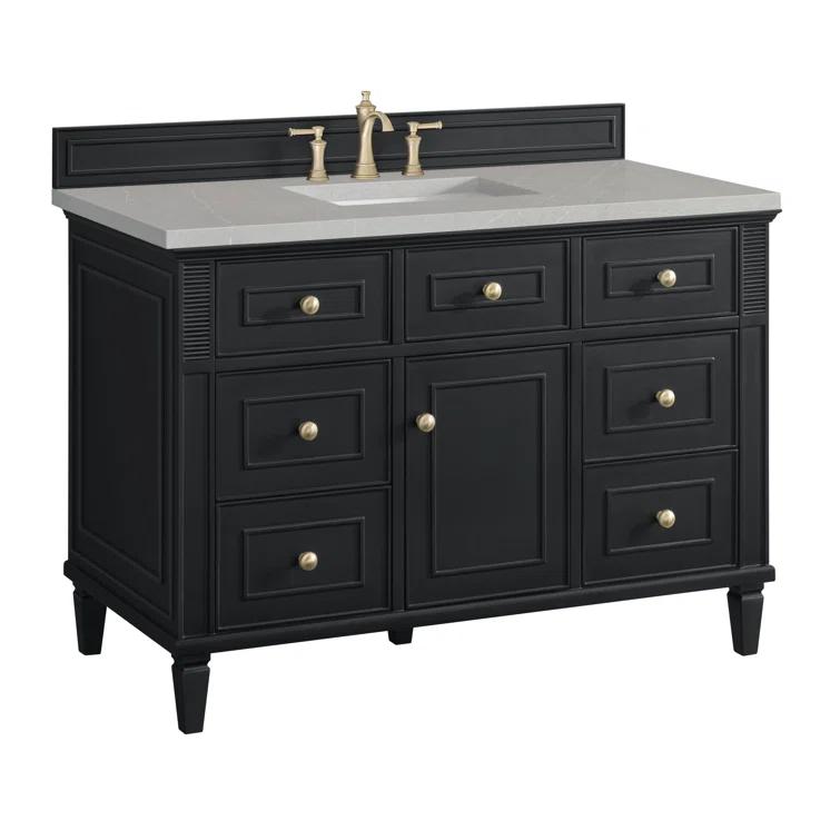 James Martin Vanities Lorelai 48'' Single Bathroom Vanity with Top