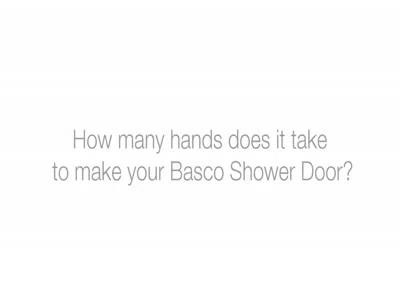 Basco Deluxe 47" x 68.62" Framed Shower Door DLXH35A4768XPSV