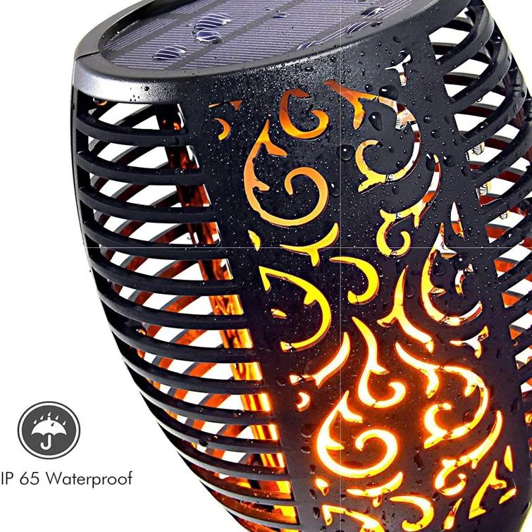 WBM Smart WBM Smart Solar Lights, Waterproof Flickering Flame LED Solar Night Light (Set of 2)