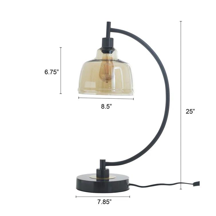 Gracie Oaks Tildenville Arched Lamp