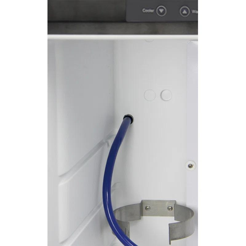 Kegco Kegco 5.6 Cubic Feet Triple Tap Freestanding Kegerator with Adjustable Temperature