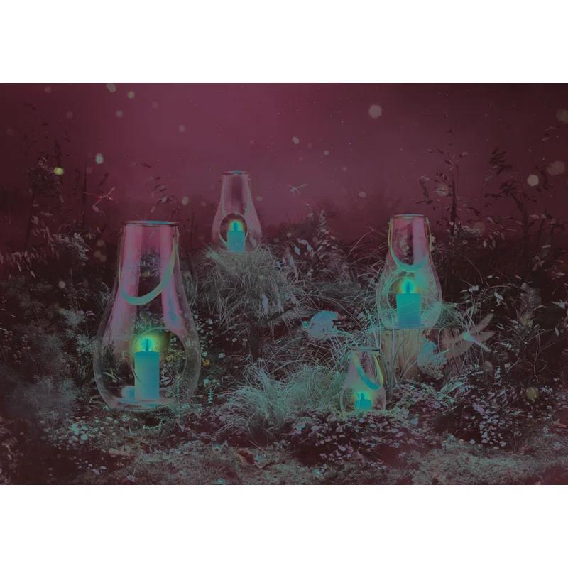 Glass Tabletop Lantern