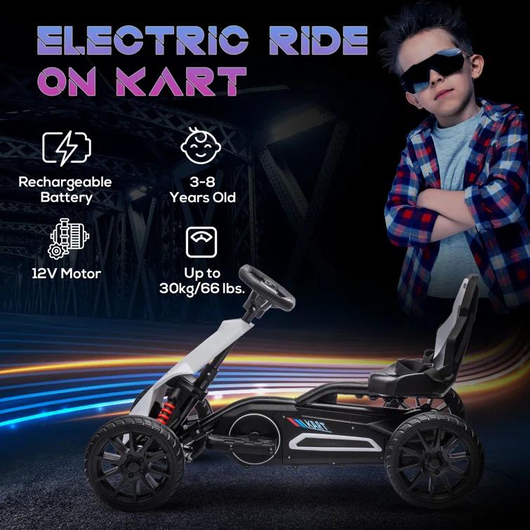 Aosom Aosom 12 Volt 1 Seater All-Terrain Vehicles Battery Powered Ride On