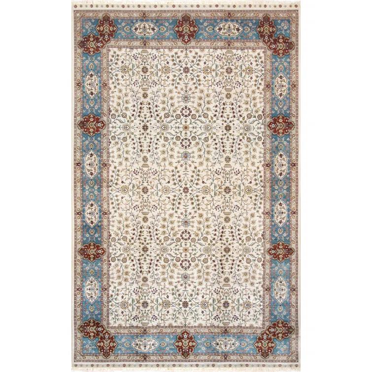 Pasargad Hereke One-of-a-Kind 5' X 8' 2010s Silk Area Rug in