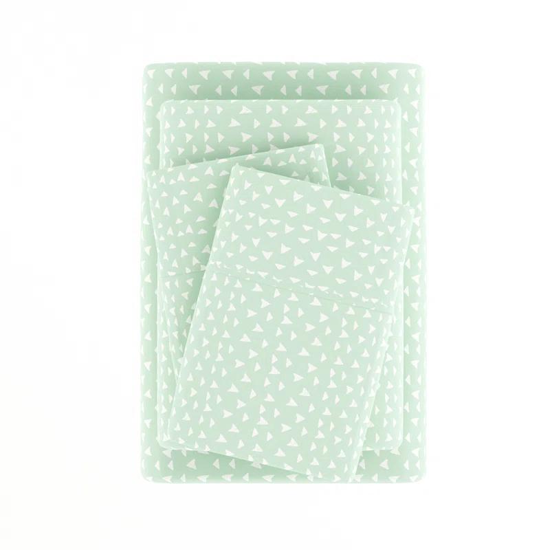 Becky Cameron Home Urban Arrows Pattern Microfiber Sheet Set