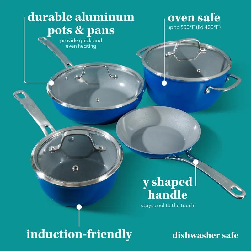 Sur La Table Kitchen Essentials 10 - Piece Non-Stick Aluminum Cookware Set
