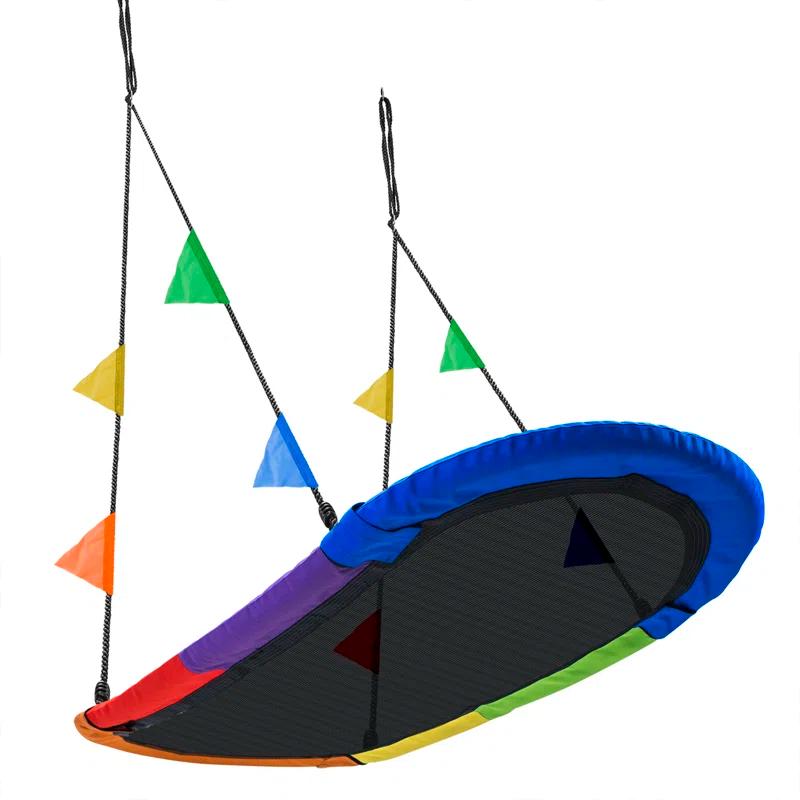 Sorbus Saucer Tree Swing Sorbus Saucer Surf Swing Portable Holds 330lbs
