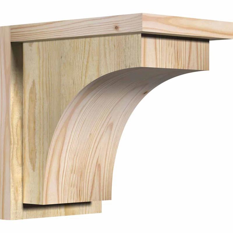 Ekena Millwork Huntington Corbel w/Backplate