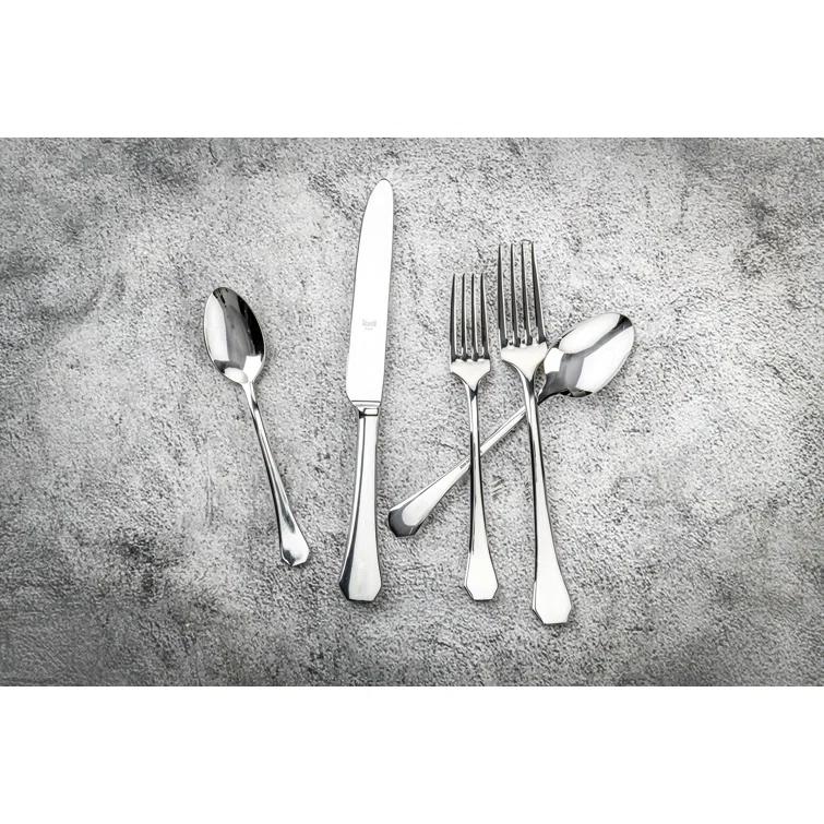 Dolce Vita Flatware 20-Piece Set by Mepra - Polished Stainless Steel