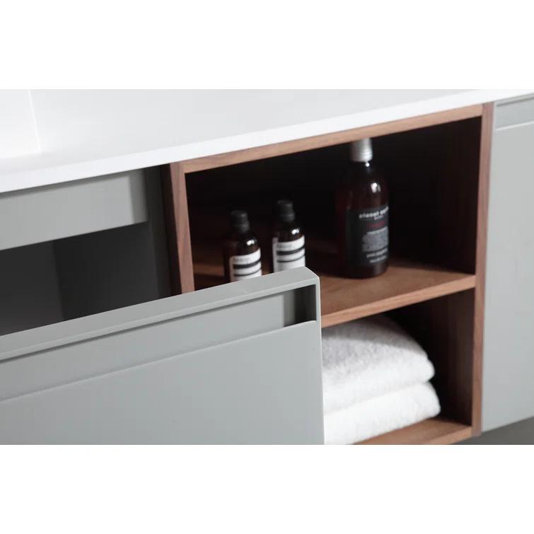 Shelley 72'' Double Bathroom Vanity