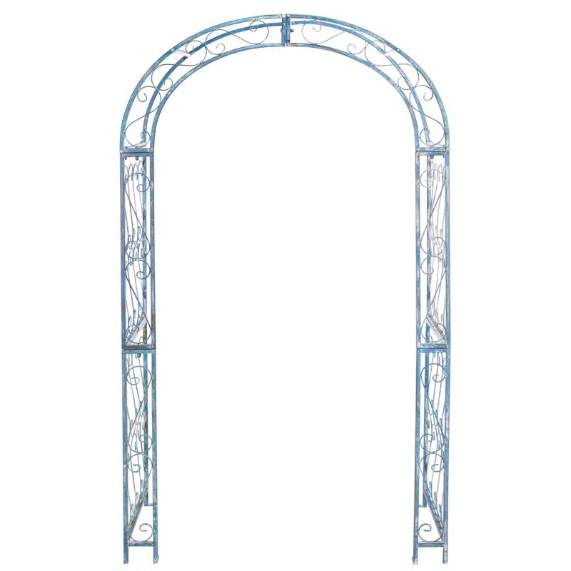 Alcott Hill® Afaan 48.5'' W x 18.5'' D Iron Arbor