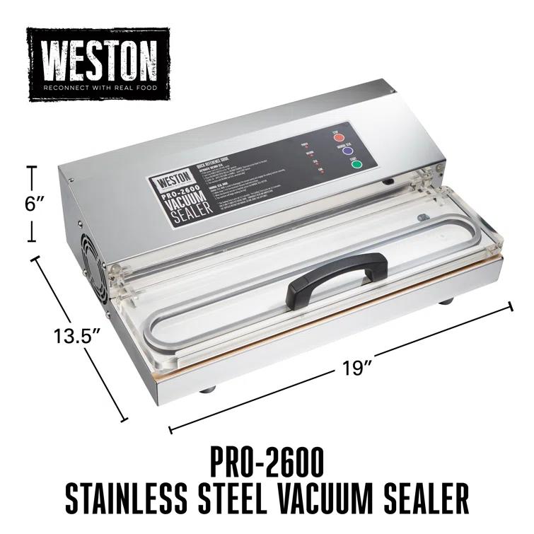 Weston Weston Pro-2600 Stainless Steel Vacuum Sealer
