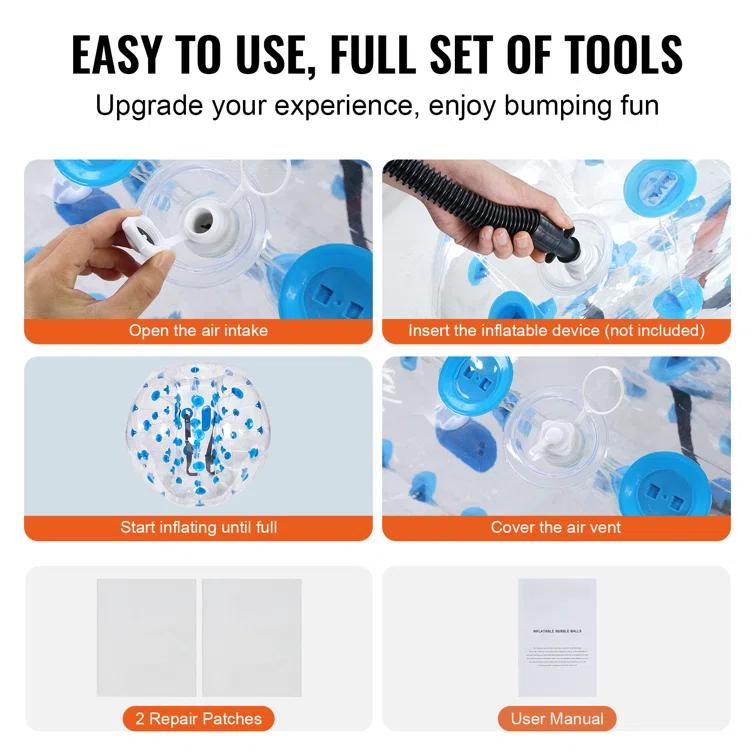 VEVOR VEVOR PVC Outdoor Kids Game (Set of 2)