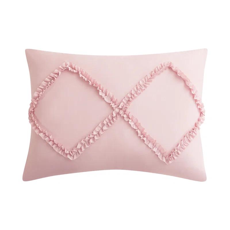 Juicy Couture Juicy Couture Diamond Ruffle Reversible Comforter & Shams Bedding Sets