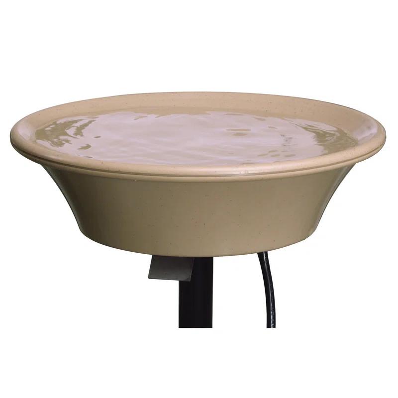 Allied Precision Industries Plastic / Acrylic Birdbath