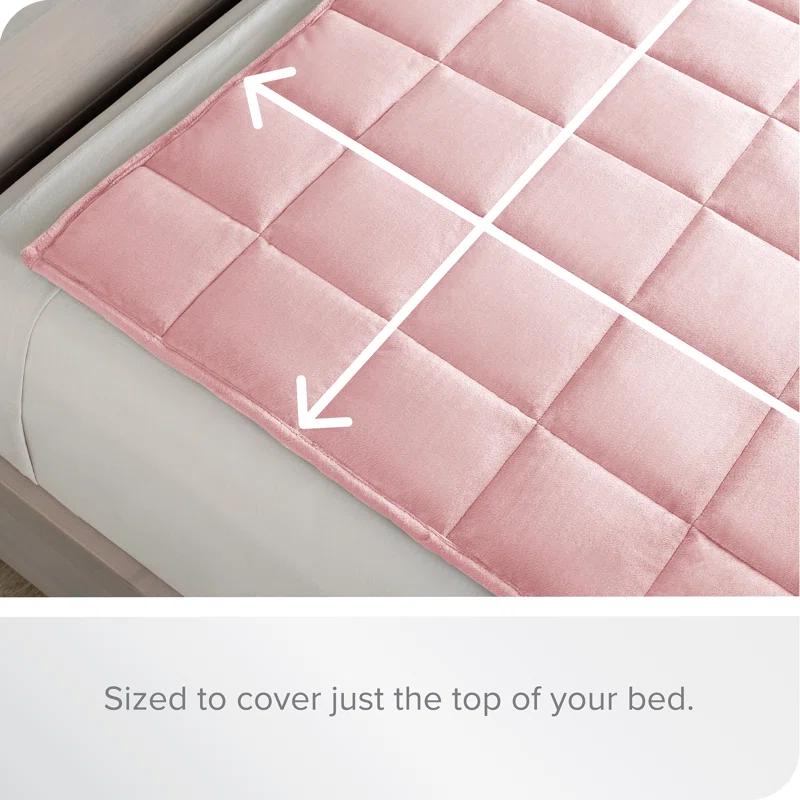 Bare Home Cotton Twill Weighted Blanket