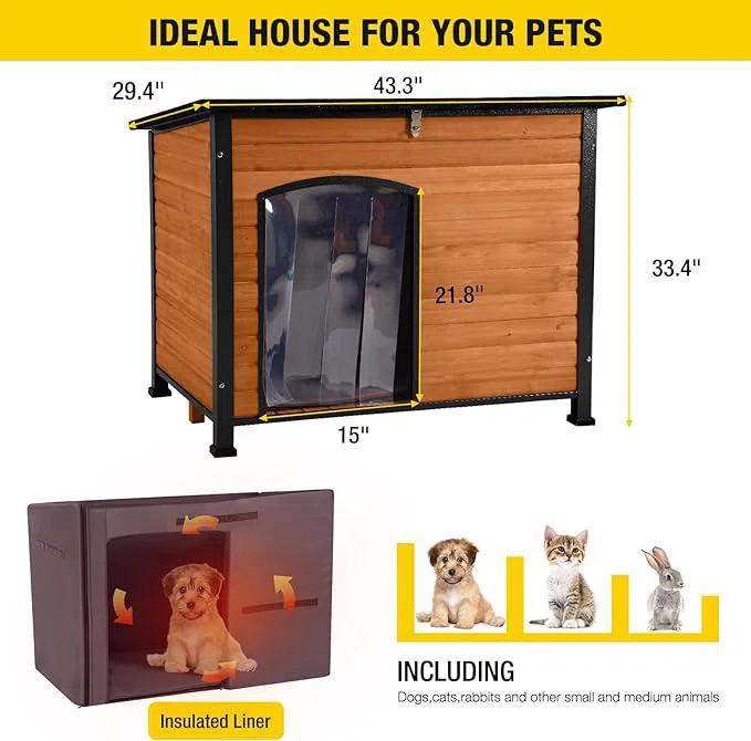 Tucker Murphy Pet™ Eastlyn Portable Igloo Style Dog House