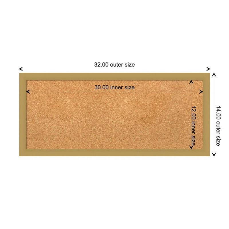 Amanti Art Cork Small Bulletin Board