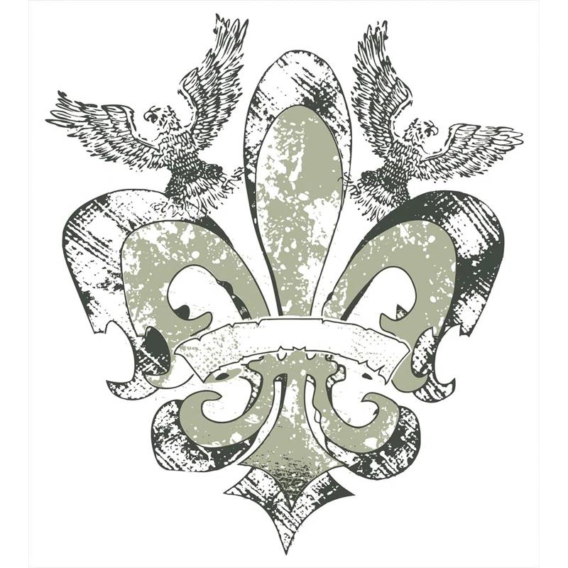 Ambesonne French Country Mixed Duvet Cover Set