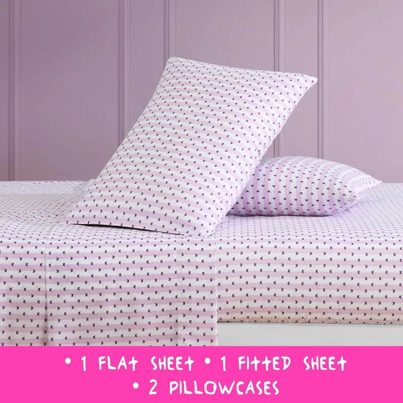 Betsey Johnson Betsey Johnson Printed Novelty Sheet Sets