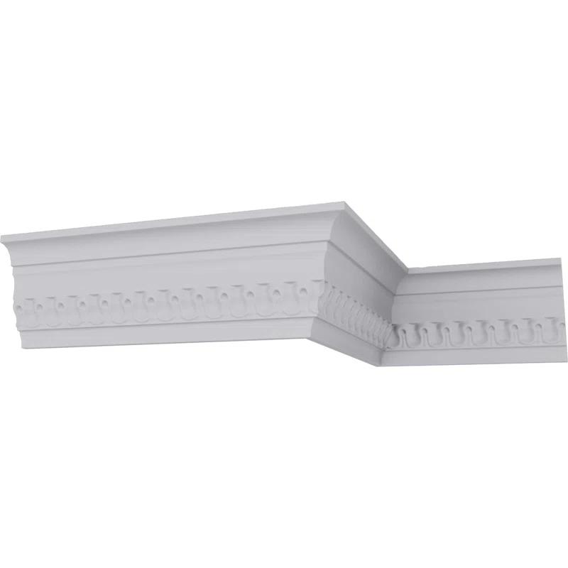 Ekena Millwork 3 1/8"H x 1 1/2"P x 3 1/2"F x 94 1/2"L Raynor Crown Moulding