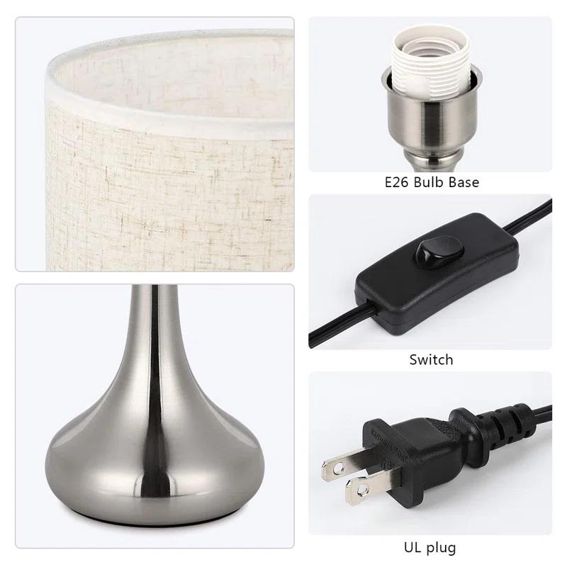 Haitral Metal Table Lamp