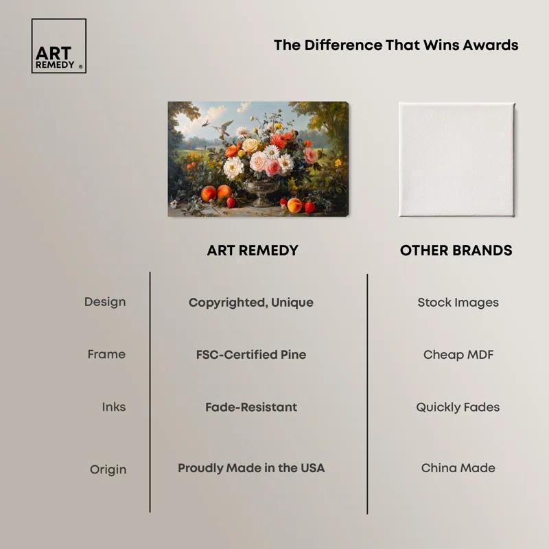 Art Remedy Dreamscape Flora II Canvas Classic Floral Art by Art Remedy