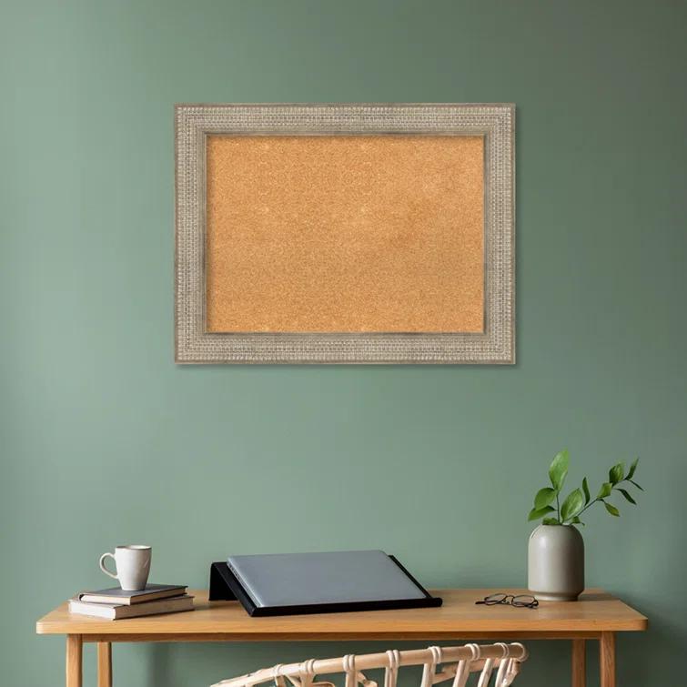 Amanti Art Trellis Wall Cork Small Bulletin Board