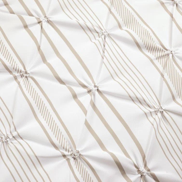Lush Decor Ravello Pintuck 5 Piece Comforter Set