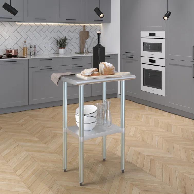 Amgood 24 in. x 18 in. Stainless Steel Table