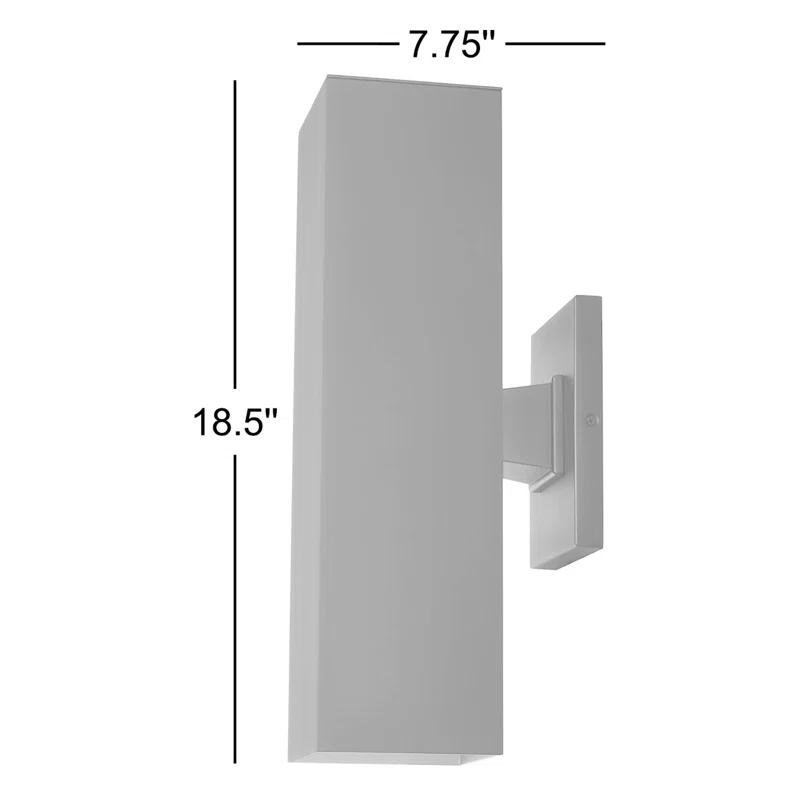 Dyer 2 Light Outdoor Aluminum Wall Light