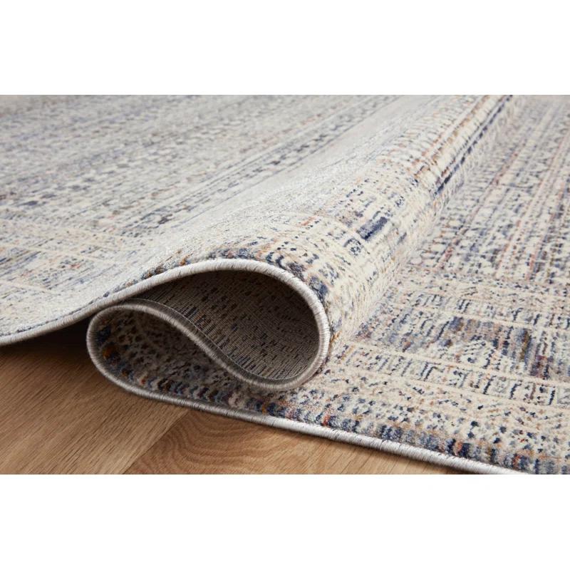 Zuma Rug by Amber Lewis x Loloi - Ocean and Multicolor / 2'7" x 12' Runner