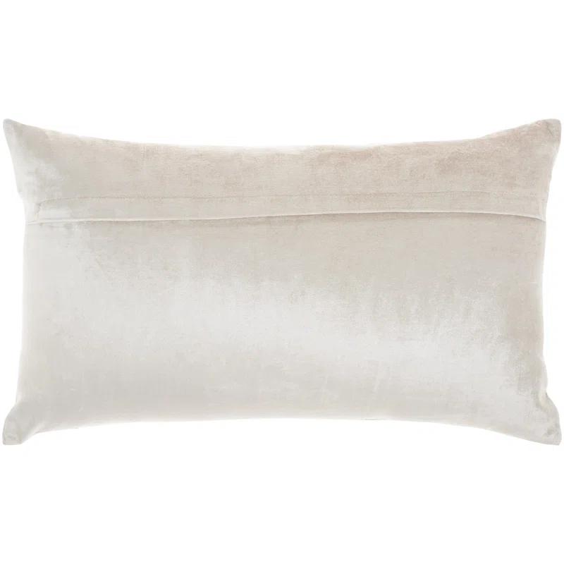 Mina Victory AZ217-012021 Sequined Cotton Blend;Viscose Throw Pillow